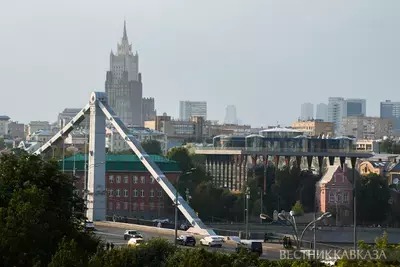 Вид на Здание МИД России
