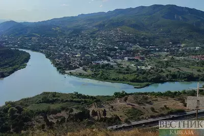 Слияние Арагви и Куры