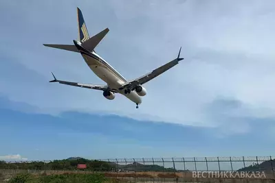 Самолет singapore airlines