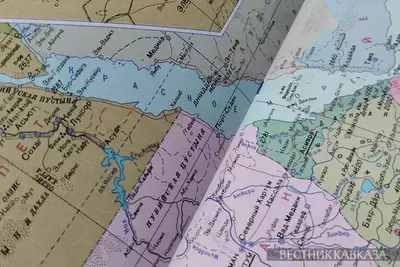 Карта Красного моря
