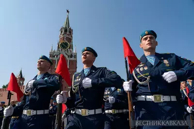 Празднование дня ВДВ
