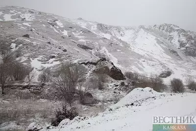 Горы Кельбаджара зимой