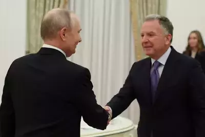 Владимир Путин и Стивен Уиткофф