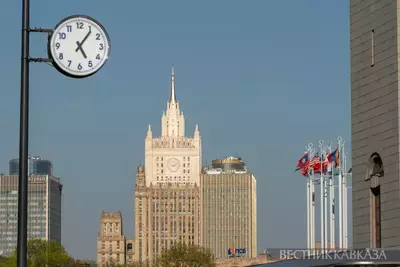 Вид на МИД