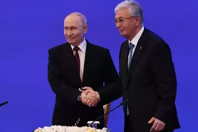 Владимир Путин и Касым-Жомарт Токаев