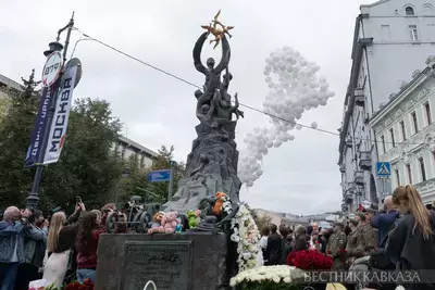 Траурное мероприятие посвященное памяти жертв террористического акта 2004 года в школе Беслана