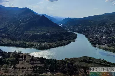 Слияние Арагви и Куры