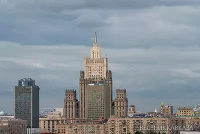 Вид на МИД