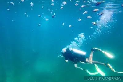 Фокусы под толщей воды