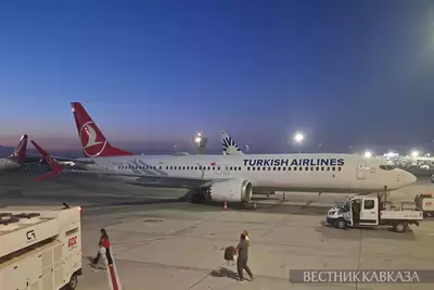 Самолет  Тurkish airlines